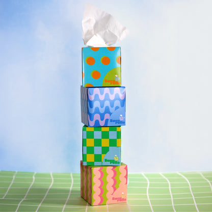 Pañuelos Faciales de Bambú - 12 Pack