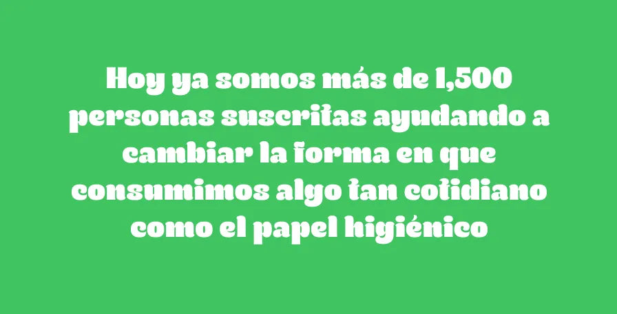 Hero promocional papel bambú