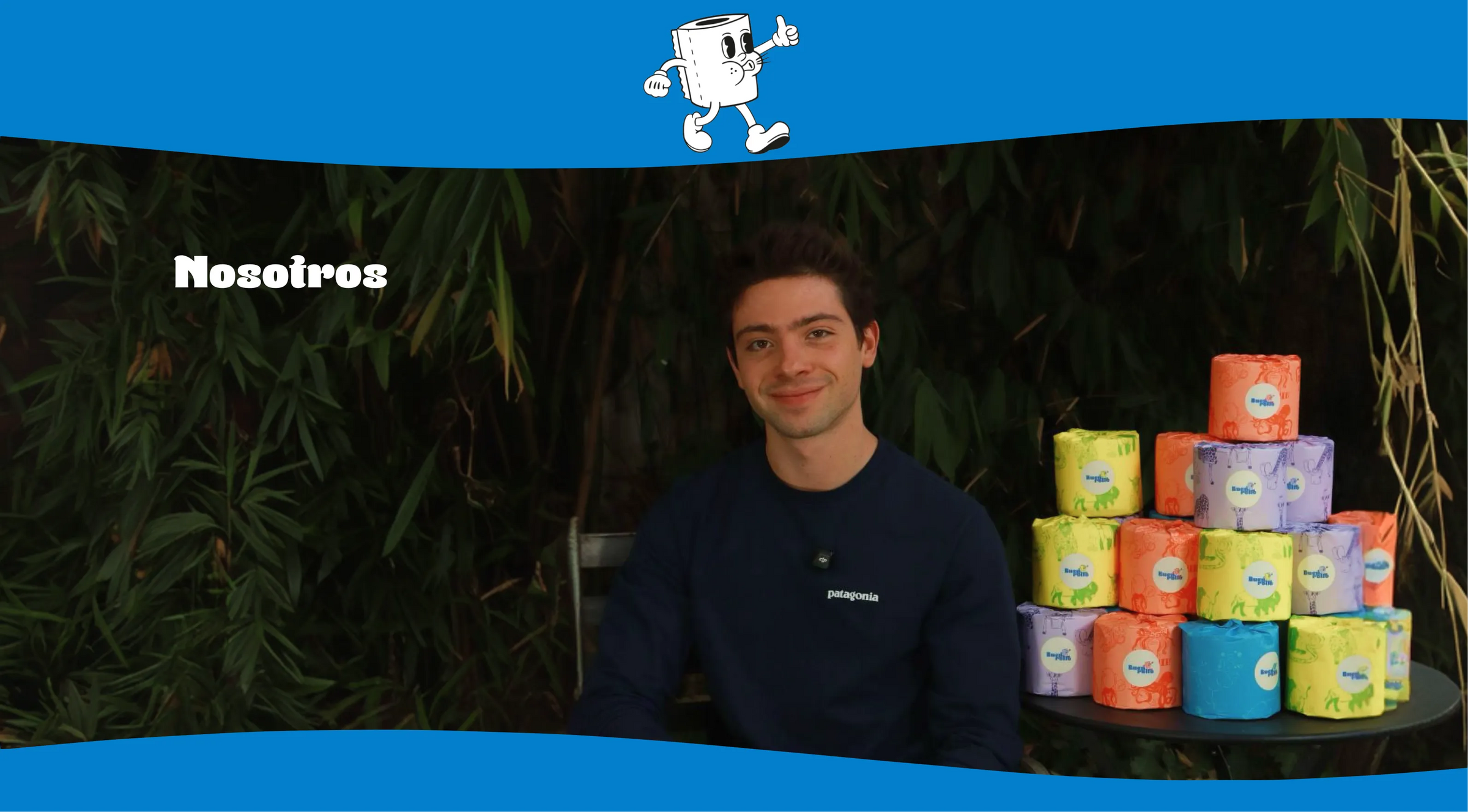 Hero promocional papel bambú