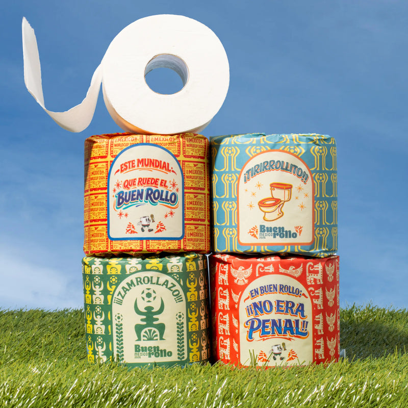 Papel higiénico 100% de bambú  24 rollos-
