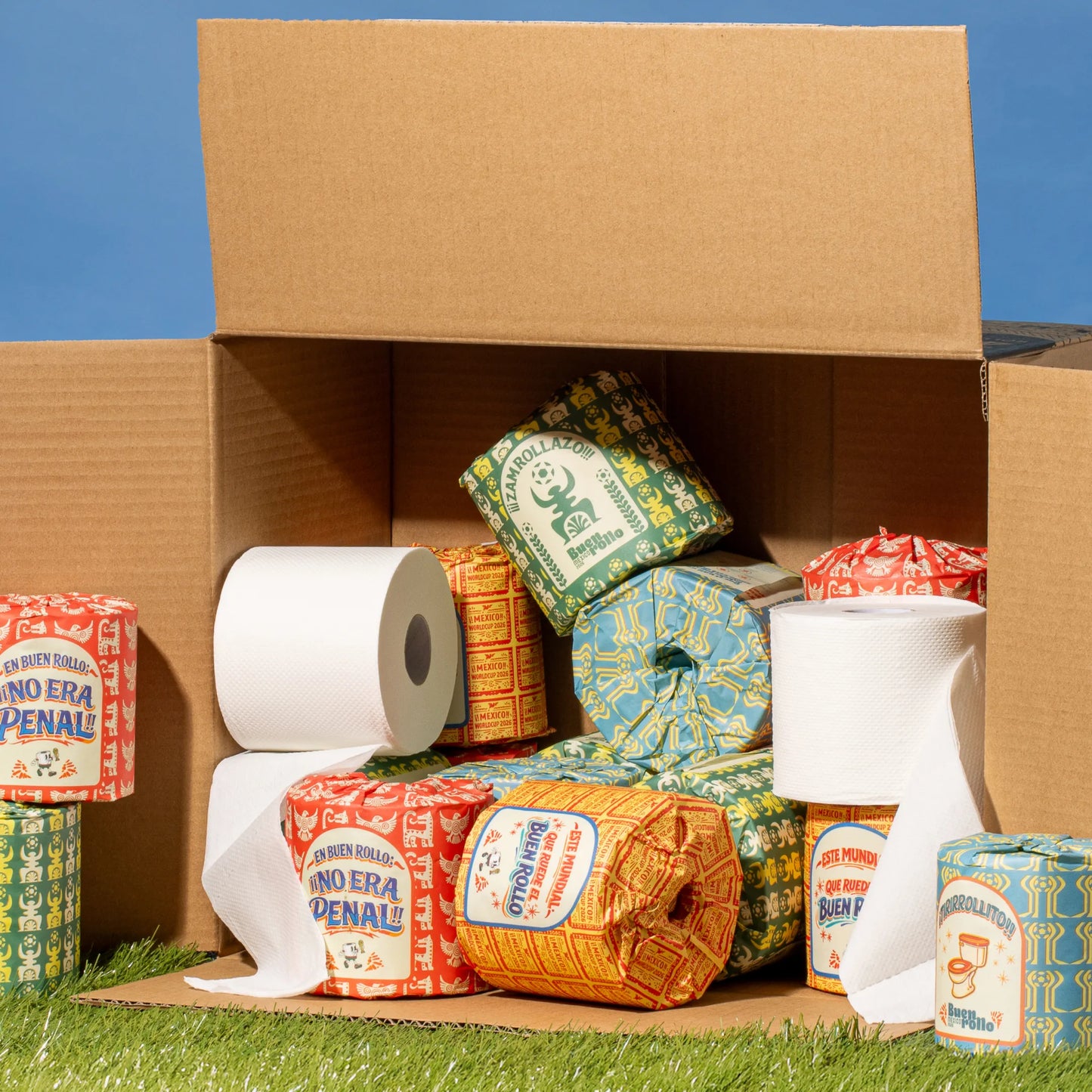 Papel higiénico 100% de bambú  24 rollos-